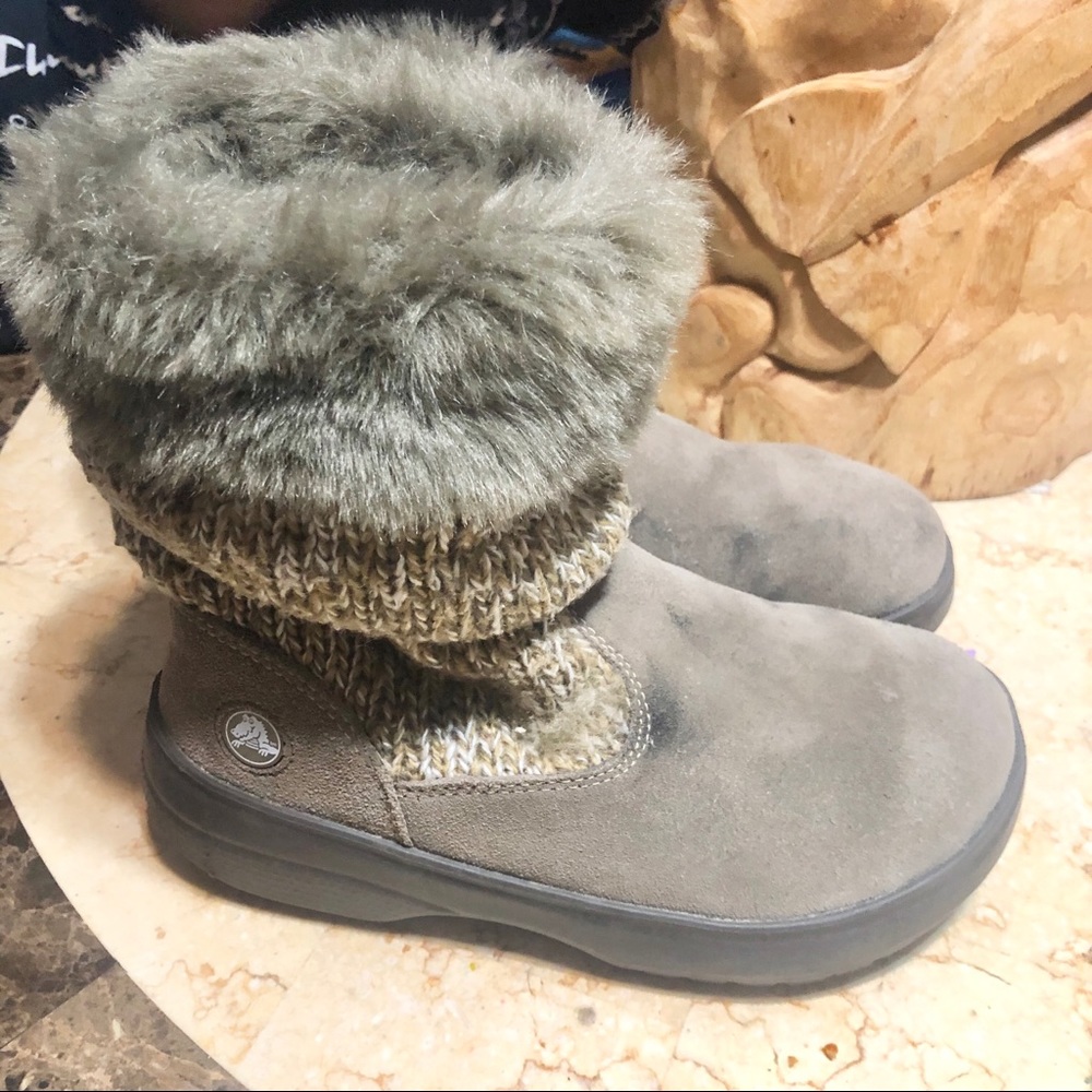Crocs Cozycrocs Booties Women’s Size 6W Boots